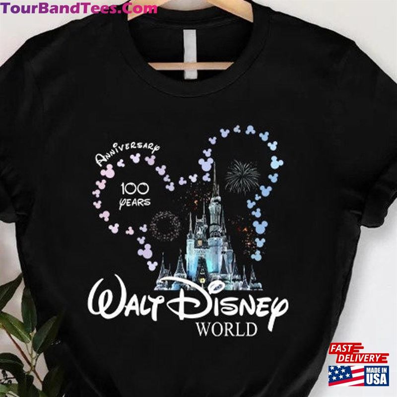 Walt Disney 100Th Anniversary Shirt Years Castle T-Shirt Trip Tee Hoodie Sweatshirt 29Uf181819 – Utopia Fashion