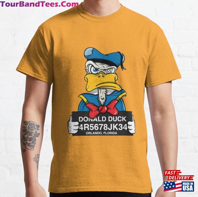 Wanted Donald Duck Funny Usa Face Sweatshirt Hoodie 29Uf187266 – Utopia Fashion