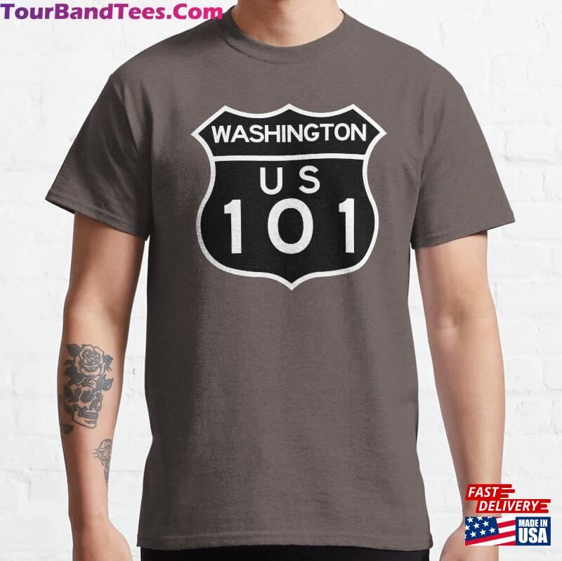 Washington State Highway Olympic National Park Classic T-Shirt Hoodie 29Uf167607 – Utopia Fashion