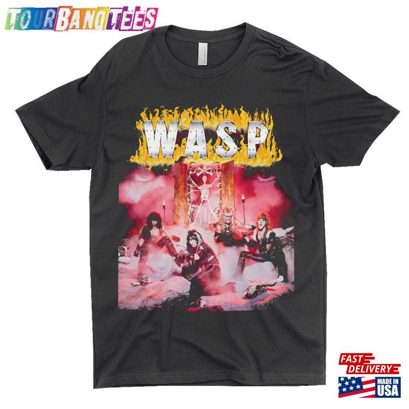 Wasp T-Shirt W A S P Album (Front Back Print) Hoodie Sweatshirt 29Uf173272 – Utopia Fashion