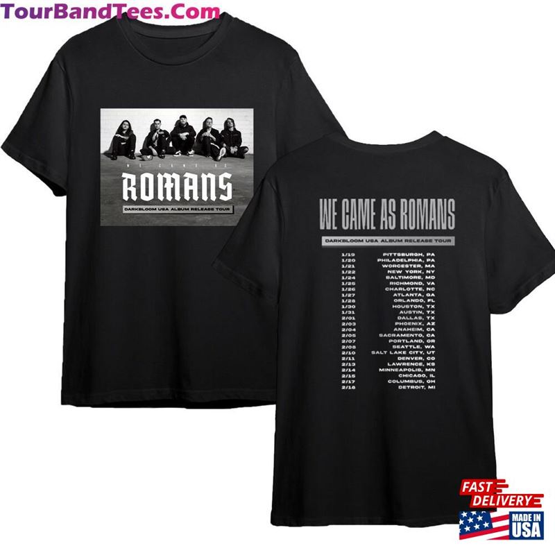 We Came As Romans Darkbloom Tour T-Shirt Shirt Fan Gifts Band Classic Sweatshirt 29Uf186683 – Utopia Fashion