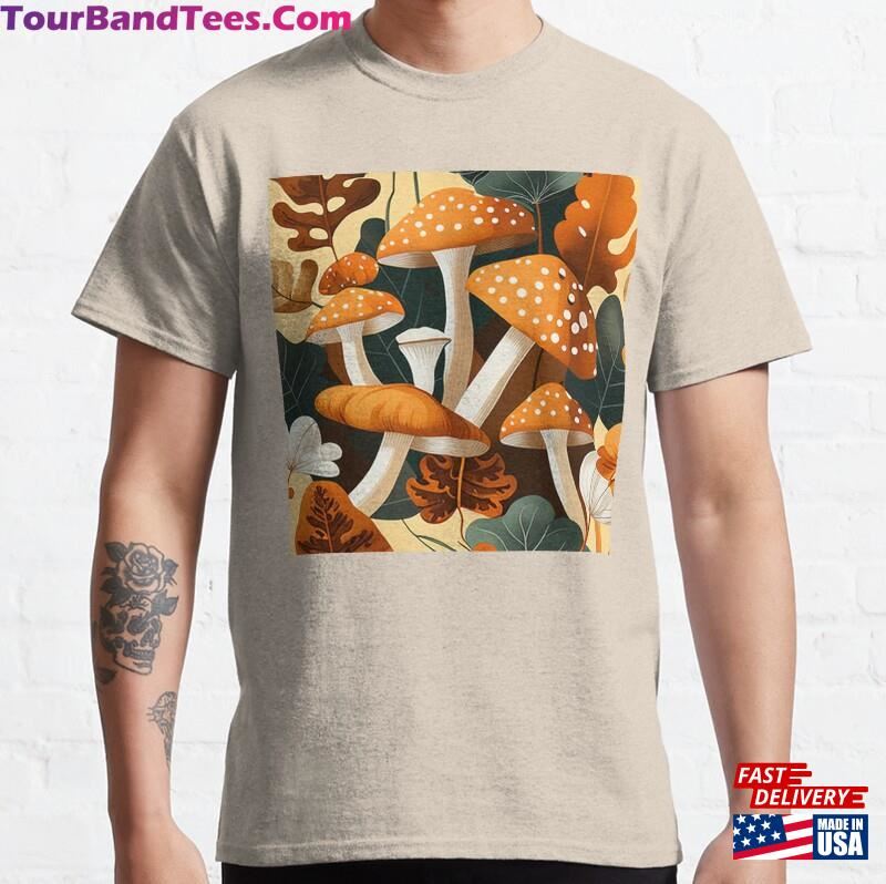 Wild Mushrooms Classic T-Shirt Unisex Sweatshirt 29Uf172178 – Utopia Fashion