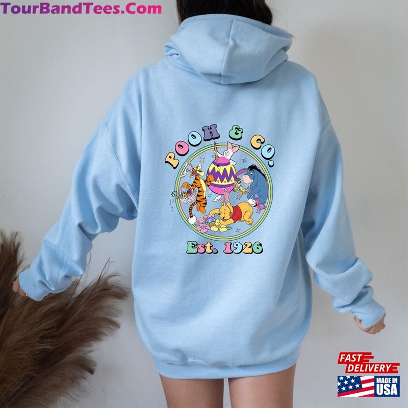 Winnie The Pooh Happy Easter Hoodie Bunny Ears Egg Classic T-Shirt 29Uf182351 – Utopia Fashion