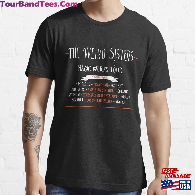 Wizard Rock Tour Essential T Shirt Sweatshirt Hoodie 29Uf172586 – Utopia Fashion