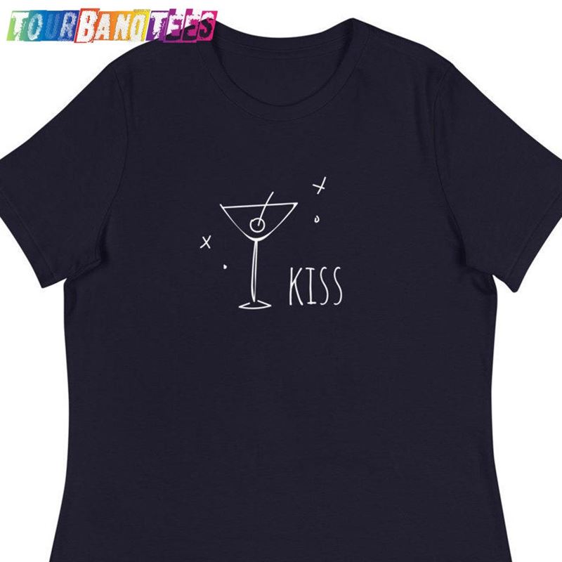 Women’S Martini Kiss Emo Song Lyric T-Shirt Millennial Unisex 29Uf177582 – Utopia Fashion