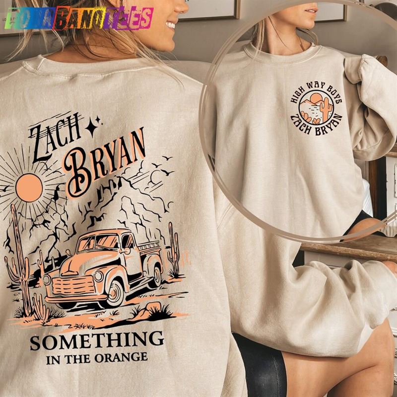 Zach Bryan Something In The Orange Back And Front Printed Sweatshirt American Heartbreak Hoodie Country Music Shirt Classic 29Uf180120 – Utopia Fashion